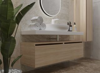 Ящик под столешницу Armadi Art Flat 140см дуб светлый 897-140-L