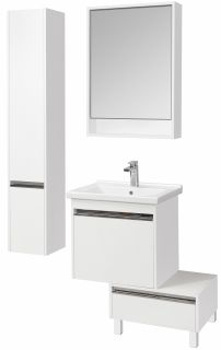 Шкаф Акватон Капри правосторонний белый 1A230503KP01R