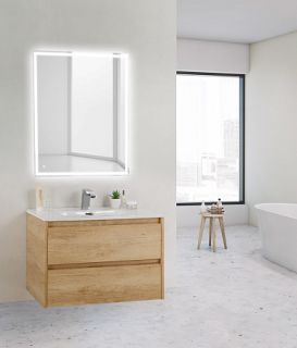 Тумба под раковину BelBagno подвесная 80x50см Rovere Nebrasca Nature KRAFT 39-800/390-2C-SO-RNN