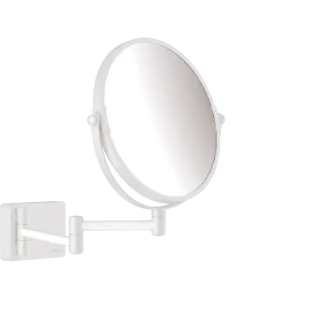 Косметическое зеркало Hansgrohe AddStoris 41791700 матовый белый
