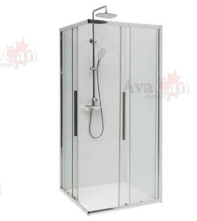 Душевой уголок AvaCan KС 80-90 хром