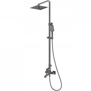 Душевая стойка Wonzon & Woghand Flex WW-88047072-BGM тёмный графит