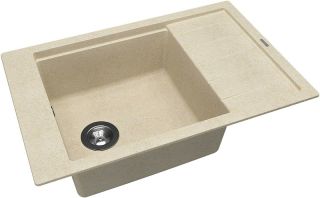 Кухонная мойка Florentina Липси 780 P бежевый
