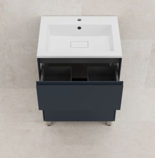 Тумба под раковину напольная Style Line Лима ЛС-00002457 60 см графит