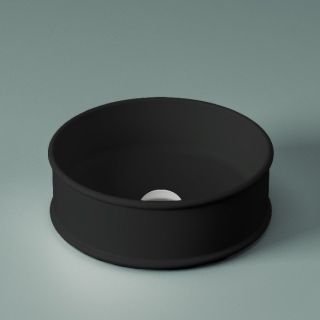 Раковина ArtCeram Atelier COL007 15 00 черная 46 см