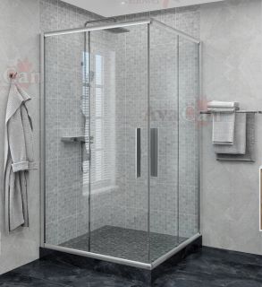 Душевой уголок AvaCan KС 80-90 хром