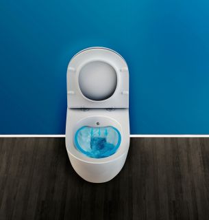 Подвесной унитаз Boheme Bianca с функцией биде белый глянец 963-2