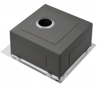 Мойка для кухни Milacio Denia 41 Steel MC.77469 воронёная сталь