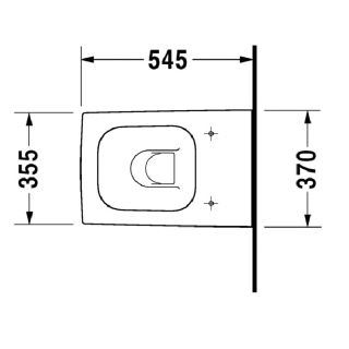 Унитаз Duravit Vero 2217090064 подвесной