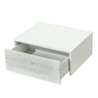 Комод с ящиком Акватон Сакура 60см ольха наварра/белый 1A220403SKW80