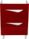 Тумба под раковину Bellezza Эйфория 60см красный 00000010223