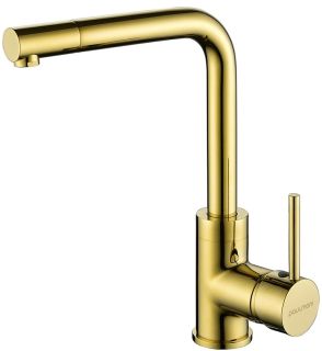 Смеситель для кухни Paulmark Honner Ho212018-G золото