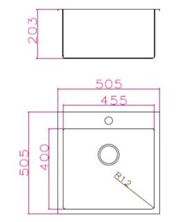 Кухонная мойка Grandex Aqua Elegance 50 400331 сатин