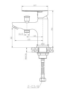 Смеситель для ванны/душа Agger Splendid A0902500