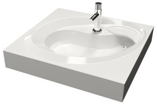 Раковина над стиральной машиной Madera Ameli 60см белый 4627173210058