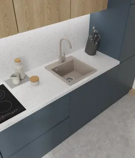 Мойка кухонная GranFest URBAN 245 песочный