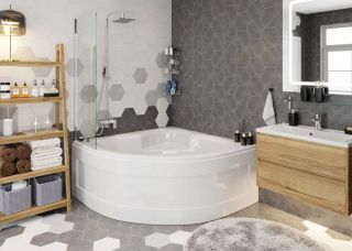 Акриловая ванна VagnerPlast Catalina VPBA146CTL3X-04 146см белый