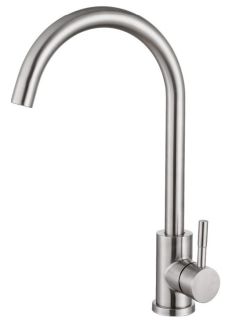 Смеситель для кухни Haiba HB71304-3 сталь