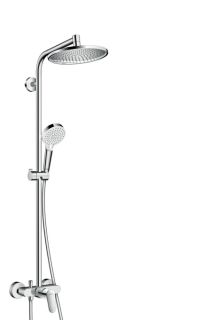 Душевая стойка Hansgrohe Crometta S 240 1jet Showerpipe Ecosmart 27269000