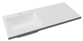 Раковина над стиральной машиной Madera Kamilla левая 120см белый 4627173210027