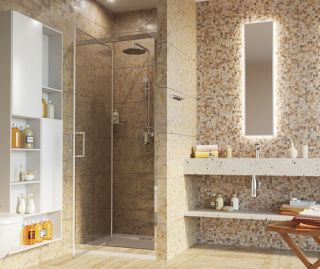 Душевая дверь Wasserkraft Salm 27I27 80x200 см