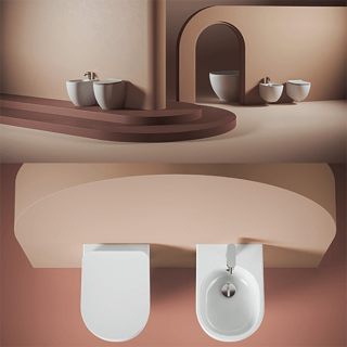 Биде Artceram File 2.0 FLB003 03 00 белое