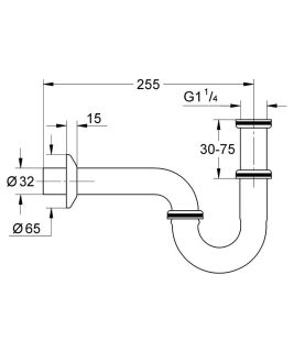 Сифон для раковины Grohe 28947000 хром