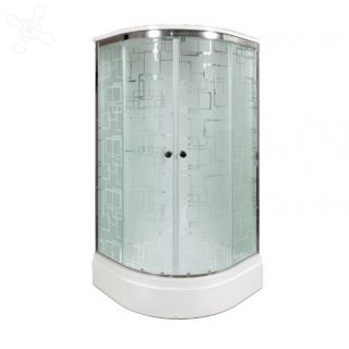 Душевая кабина Deto ЕМ2710 с гидромассажем (гм.) 100х100х220 см