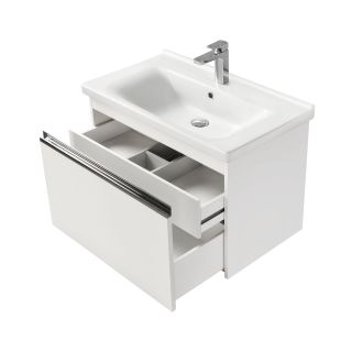 Тумба под раковину Акватон Капри 80см белый 1A230201KP010