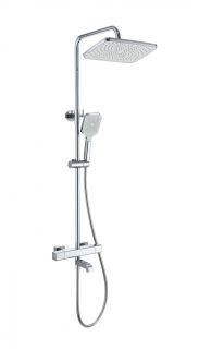 Душевая стойка Wonzon & Woghand Stay 2 WW-B3016-T1-CR с термостатом хром