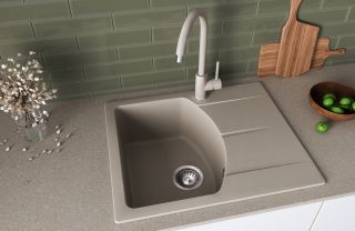 Кухонная мойка Florentina Паола 620 мокко