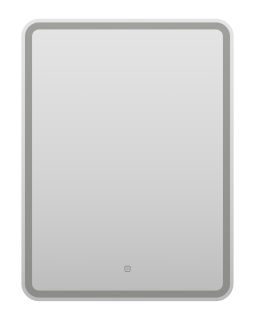 Зеркало с подсветкой Misty 3 Неон 60см с сенсором на зеркале белый