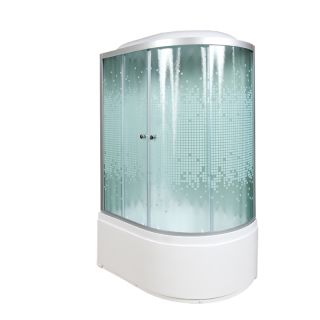 Душевая кабина Deto L 920 L с гм. и эл. 120х80х215 см