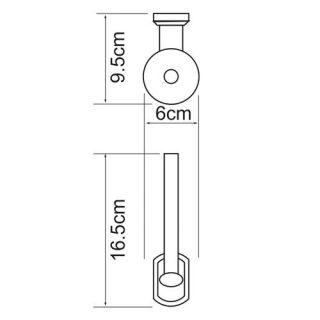 Wasserkraft Oder K-3097 Держатель туалетной бумаги