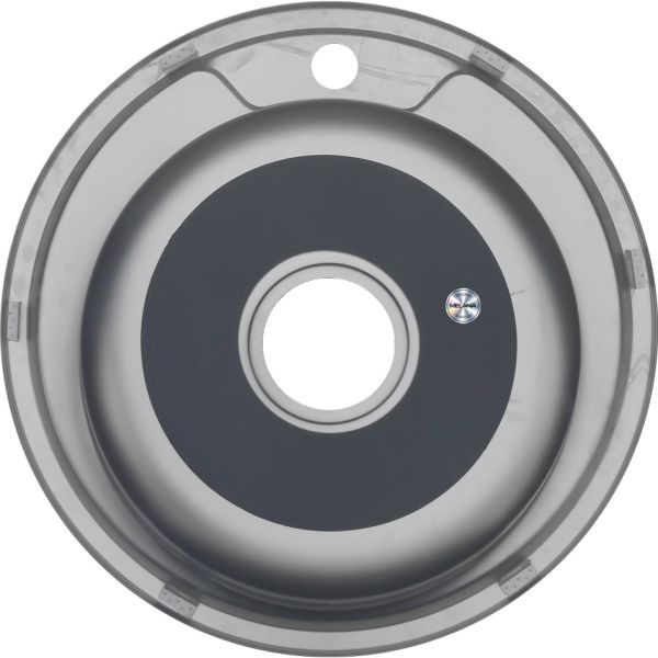 Мойка 490P Melana 0,6/160 хром с сифоном (246*12)