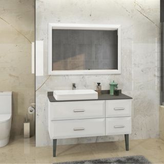 Тумба-умывальник COMFORTY Империя 120 с графитовой столешницей с Comforty 78189 ,00-00013788