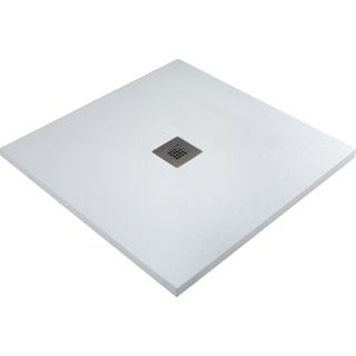 Душевой поддон Allen Brau Priority 90x80 8.31001-21 Белый камень