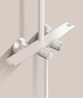 Душевая стойка Milleau TIRA MLHA223PDD-MW белый матовый