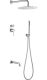 Душевая система Boheme Uno 464-2-CR хром