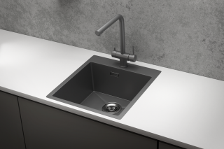 Мойка кухонная Granula 4600, ГРАФИТ МАТОВЫЙ