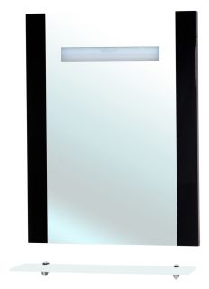 Зеркало с подсветкой Bellezza Берта 75см черный 4610712050048