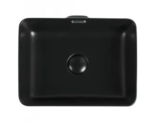 Раковина накладная Aquanet Perfect-1-MB 273678 40 см чёрный матовый