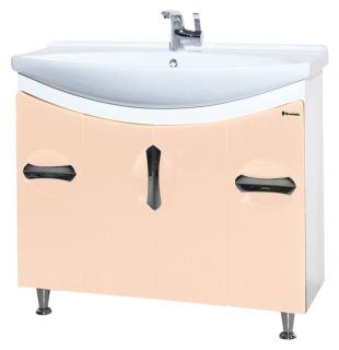 Тумба под раковину Bellezza Лагуна 105см бежевый 00000001368