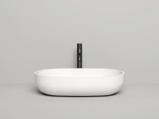 Накладная раковина Salini Gloria 05 S-Stone 1102205MRH 64см RAL снаружи