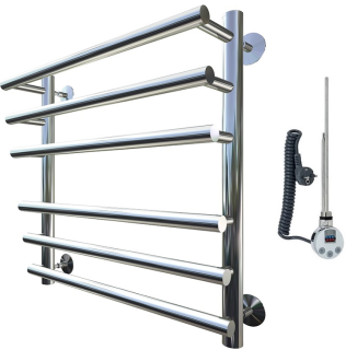 Электрический полотенцесушитель Тругор Дебют 2 60x50см хром Дебют2/элТЭН6050