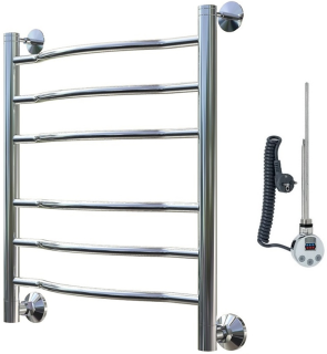 Электрический полотенцесушитель Тругор Лотос 2 60x50см хром Лотос2/элТЭН6050