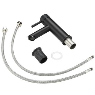 Смеситель Orange Steel M99-021b для раковины черный