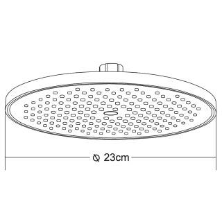 Верхний душ Orange S13TScr хром