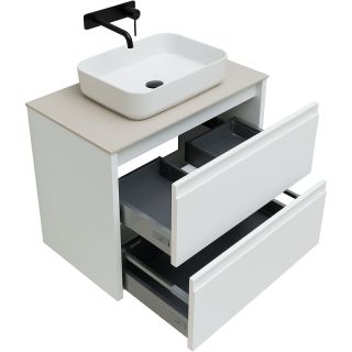 Тумба под раковину Allen Brau Fantasy 80 1.11001.WM подвесная Белая матовая