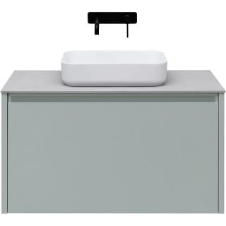 Тумба под раковину Allen Brau Fantasy 100 1.11004.PWM подвесная Папирус матовый